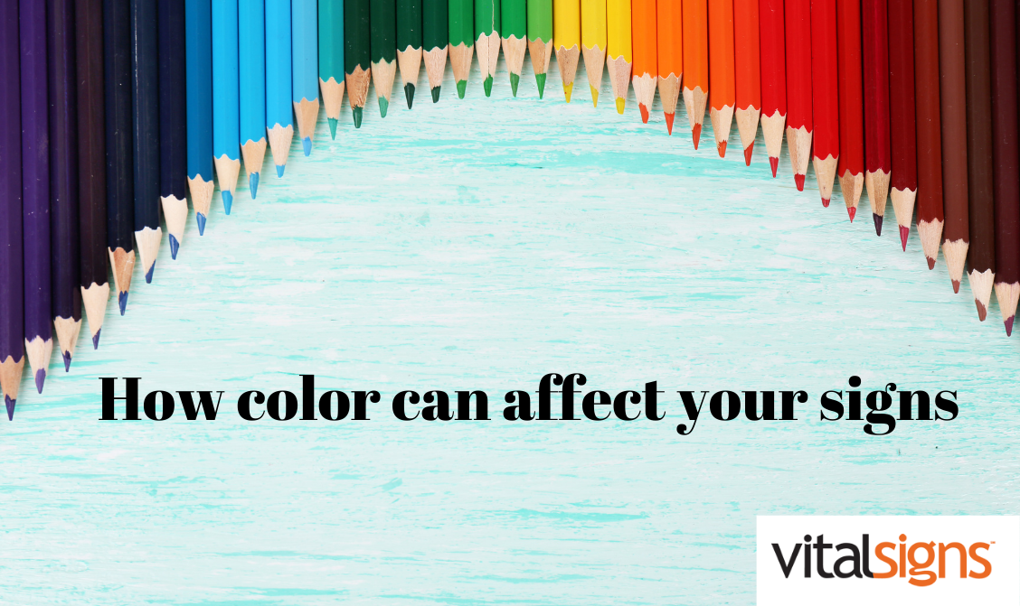 How color can affect your signs